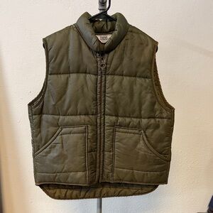 Vintage 80s Big Smith Puffer Vest Size Large